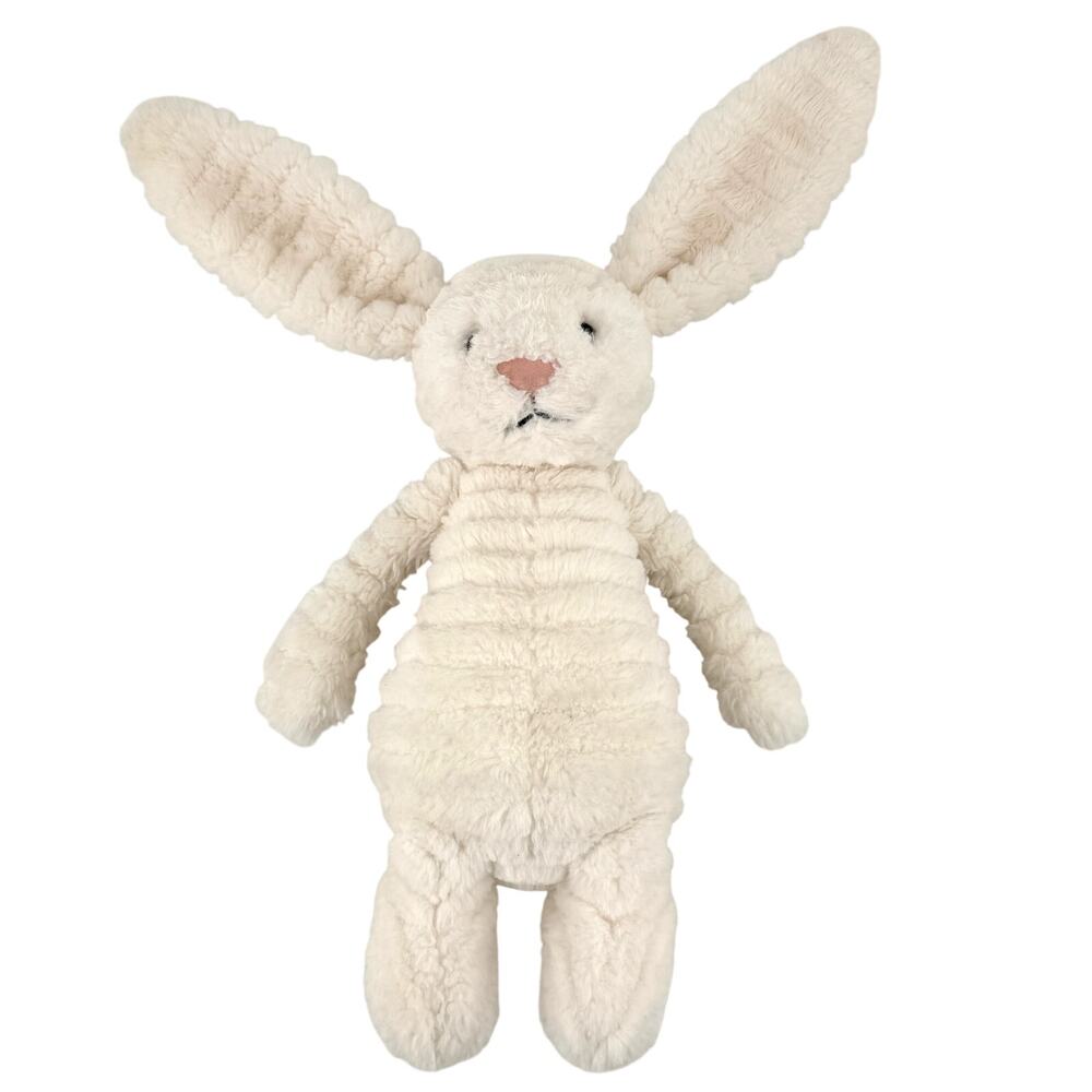 Jellycat Bashful Luxe Nimbus Bunny Stuffed Animal Plush 12" Cream